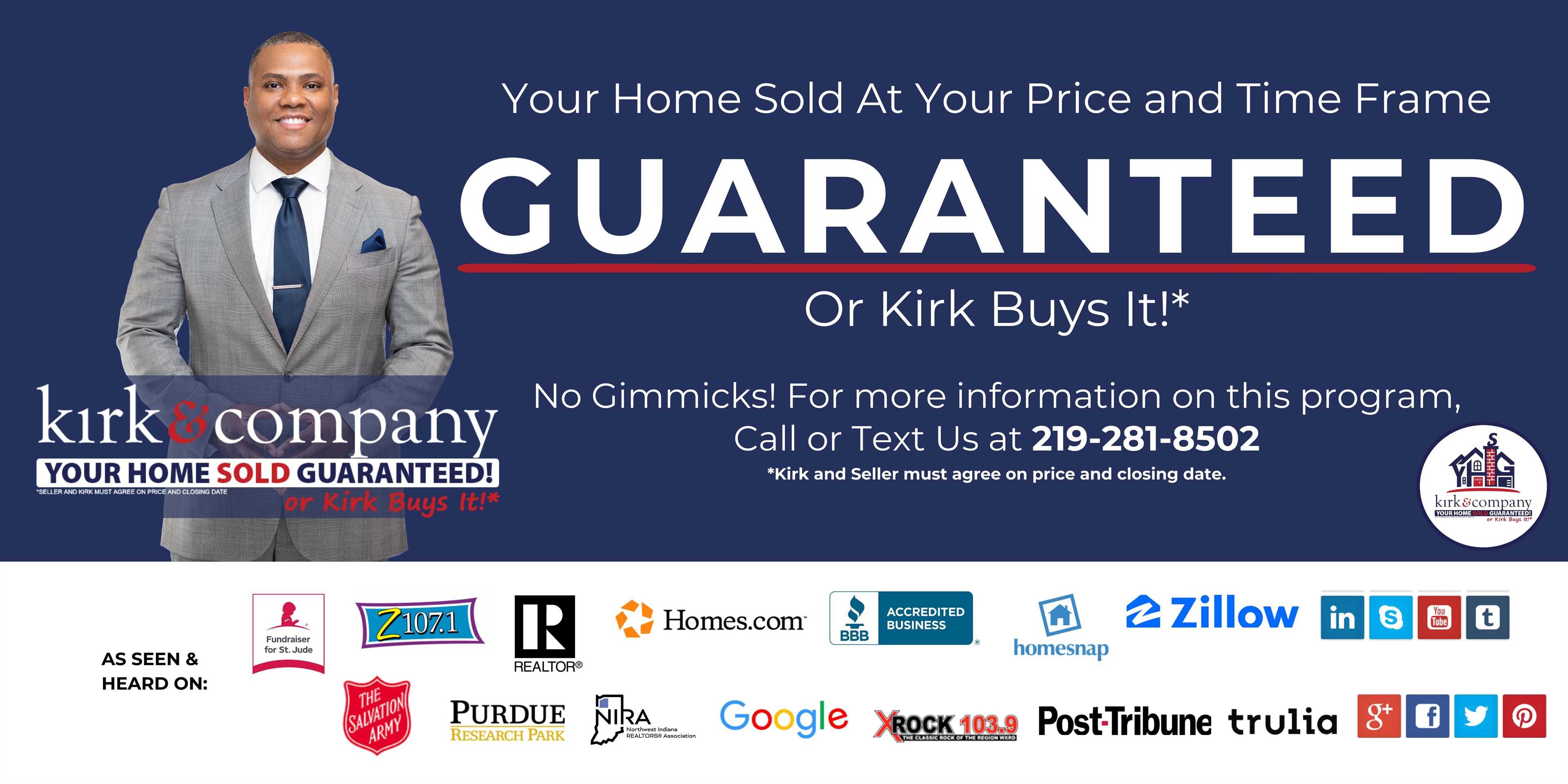  Your Home Sold at a Price Acceptable to You or I Buy it for Cash 